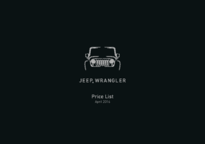 2016 Jeep Wrangler Price List UK