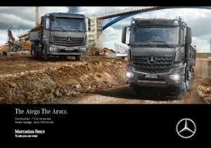 2016 Mercedes-Benz Atego-Arocs Construction UK