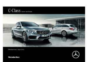 2016 Mercedes-Benz C-Class Saloon & Estate UK