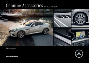 2016 Mercedes-Benz SLC & SLK Accessories UK