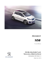 2016 Peugeot 108 Prices & Specs 12-2016 UK