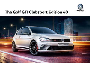2016 VW Golf GTi Clubsport UK