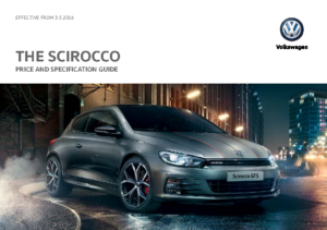 2016 VW Scirocco PL UK