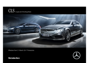2017 Mercedes-Benz CLS Coupe & Shooting Brake UK
