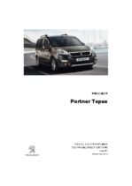 2017 Peugeot Partner Tepee Prices & Specs UK