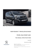 2017 Peugeot Traveller Business Prices & Specs UK