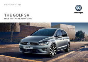 2017 VW Golf SV PL UK