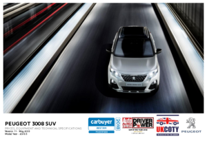 2018 Peugeot 3008 SUV Prices & Specs UK