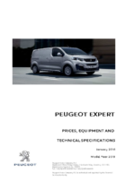 2018 Peugeot Expert Prices & Specs UK