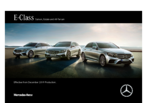 2020 Mercedes-Benz E-Class Saloon UK