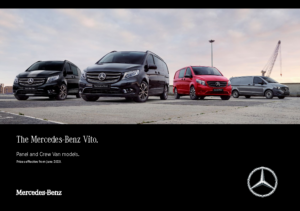 2020 Mercedes-Benz Vito Panel & Crew Van Price List UK