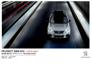 2020 Peugeot 3008 SUV Prices & Specs UK