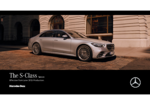 2021 Mercedes-Benz S-Class Saloon UK