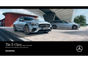 2022 Mercedes-Benz E-Class Saloon & Estate UK