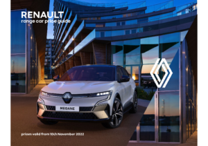 2022 Renault Range Car Price Guide 11-2022 UK