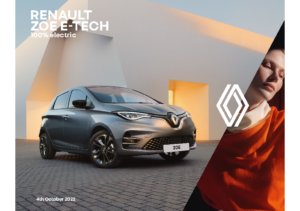 2022 Renault Zoe E-Tech UK