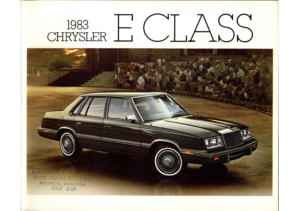 1983 Chrysler E Class CN