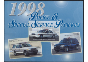 1998 Ford Police & Special Service Packages
