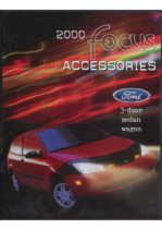 2000 Ford Focus 3 Door-Sedan-Wagon Accessories