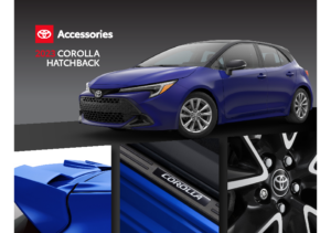 2023 Toyota Corolla Hatchback Accessories