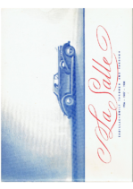 1936-39 Lasalle Booklet