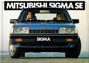 1984 Mitsubishi Sigma SE AUS