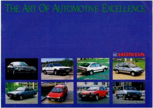 1985 Honda Range AUS