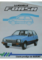 1985 Suzuki Forsa Sales Sheet CN FR