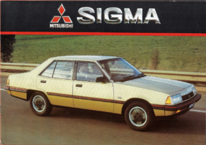 1986 Mitsubishi Sigma AUS