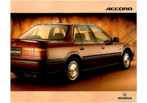 1991 Honda Accord AUS