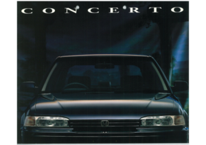 1991 Honda Concerto AUS