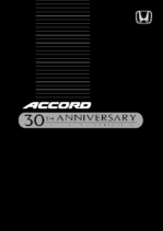 2005 Honda Accord 30th Flyer AUS