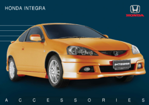 2005 Honda Integra Accessories AUS