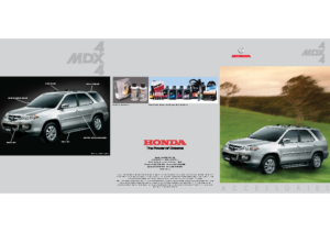 2005 Honda MDX Accessories AUS