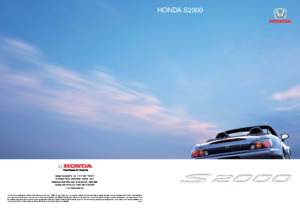 2005 Honda S2000 AUS