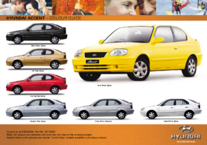 2005 Hyundai Accent Specs AUS