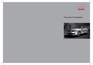 2009 Audi TT Roadster (specs) AUS