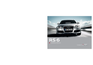 2010 Audi RS 6 AUS
