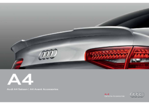 2012 Audi A4 Accessories AUS
