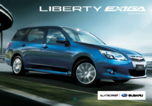 2012 Subaru Liberty Exiga AUS