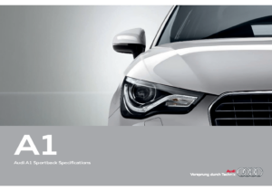 2013 Audi A1 Spec Guide AUS