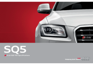 2013 Audi SQ5 TDI Spec Guide AUS
