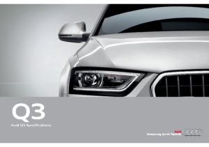 2014 Audi Q3 Spec Guides AUS