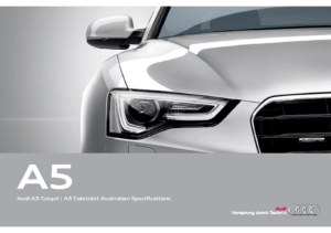 2015 Audi A5 Specs AUS