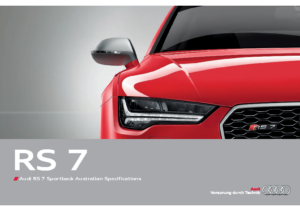 2015 Audi RS 7 Sportback Specs AUS