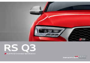 2015 Audi RS Q3 Specs AUS