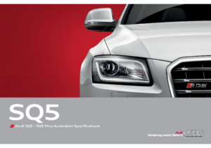 2016 Audi SQ5 Plus Specs AUS