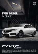2016 Honda Civic Black Pack Flyer AUS
