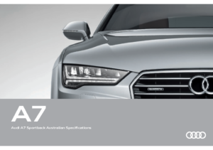 2017 Audi A7 Specs AUS