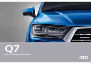 2017 Audi Q7 Specs AUS